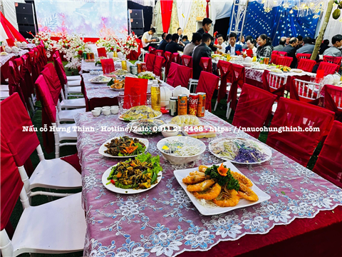 Dịch vụ đặt tiệc cưới trọn gói tại gia khu vực Hà Nội